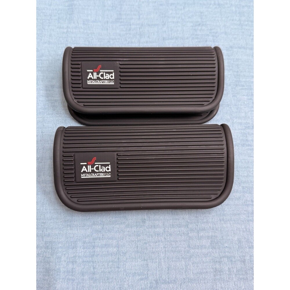 All-Clad Silicone Grip Set: 100% Silicone Flexible & Heat Resistant Potholders